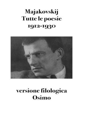 cover image of Tutte le poesie 1912-1930